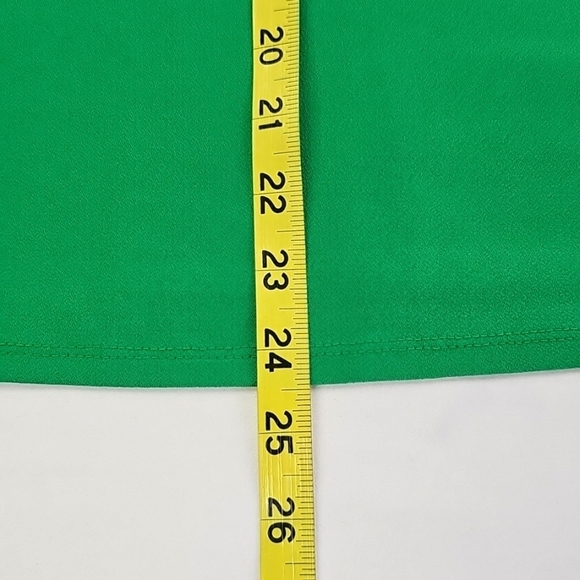 CATO Green Women's Top, Short Sleeve, Scoop Neck, Jersey Knit. XS - Picture 7 of 9